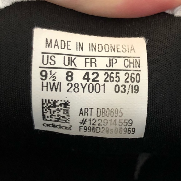 Adidas Cloudfoam Pure Athletic Trainer Pull on Sneaker Size 9.5 - Picture 4 of 8